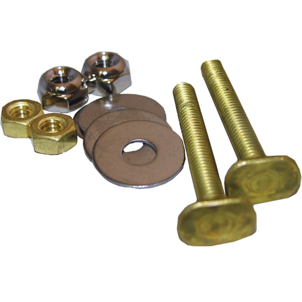 Dependable Lasco Code Brass Toilet Bolt Set Powerful