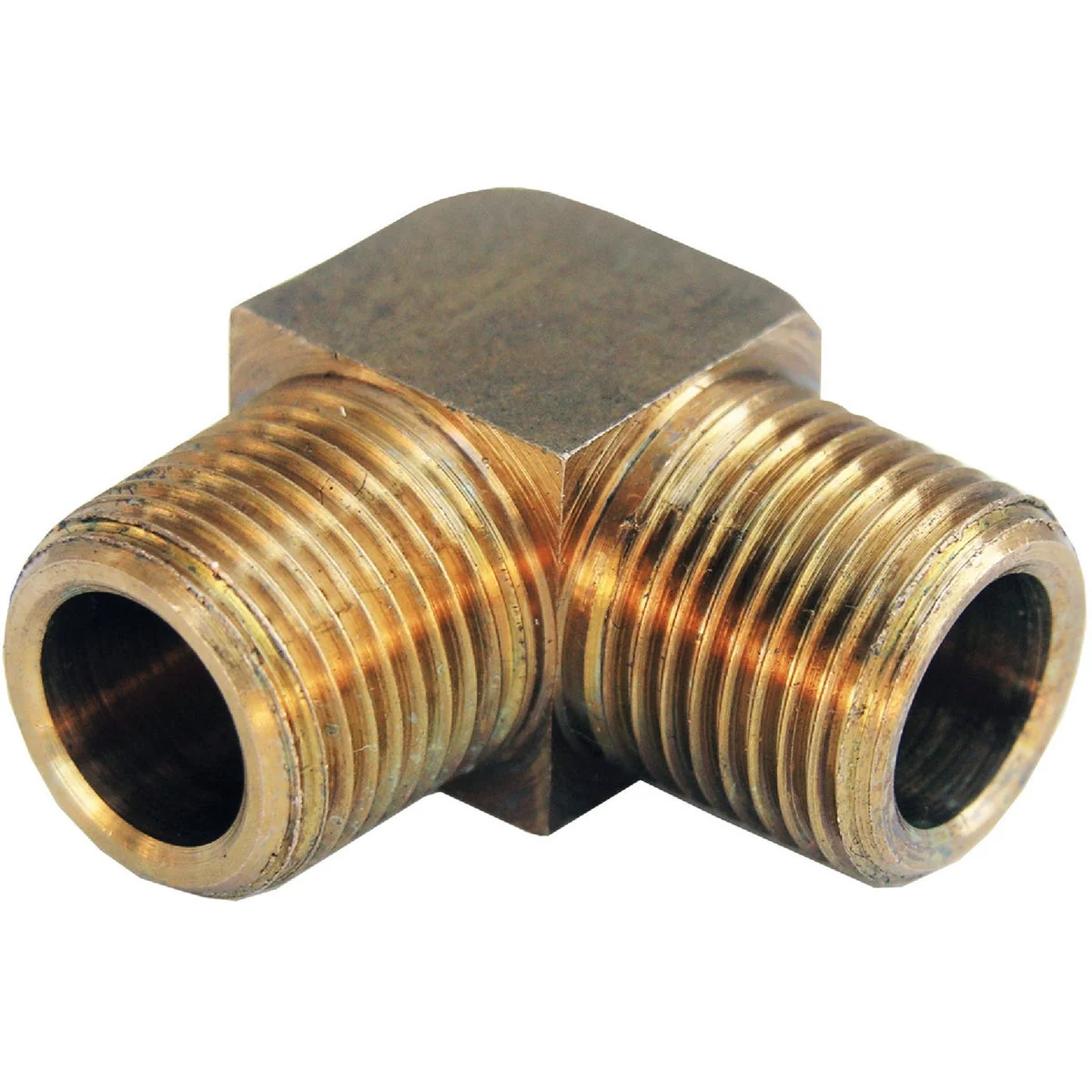 Expertly Made Lasco 3 8 In. MPT x 3 8 In. MPT 90 Deg. Brass Elbow 1 4 Bend High-Quality