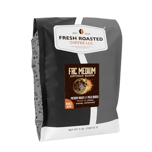 Next-Generation FRC Medium Roast Blend Whole Bean Coffee 80 Ounce Lightweight