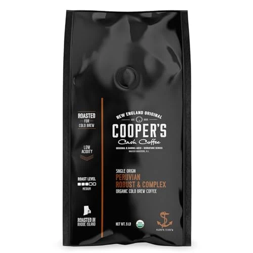 Trusted Peruvian Organic Cold Brew Coffee 80 Ounce Fashionable