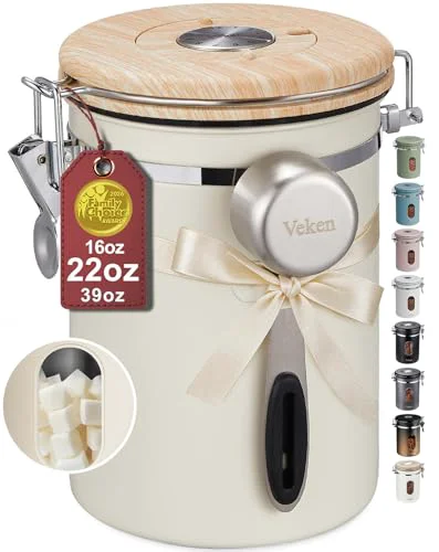 Innovative Coffee Canister with Window Fashionable