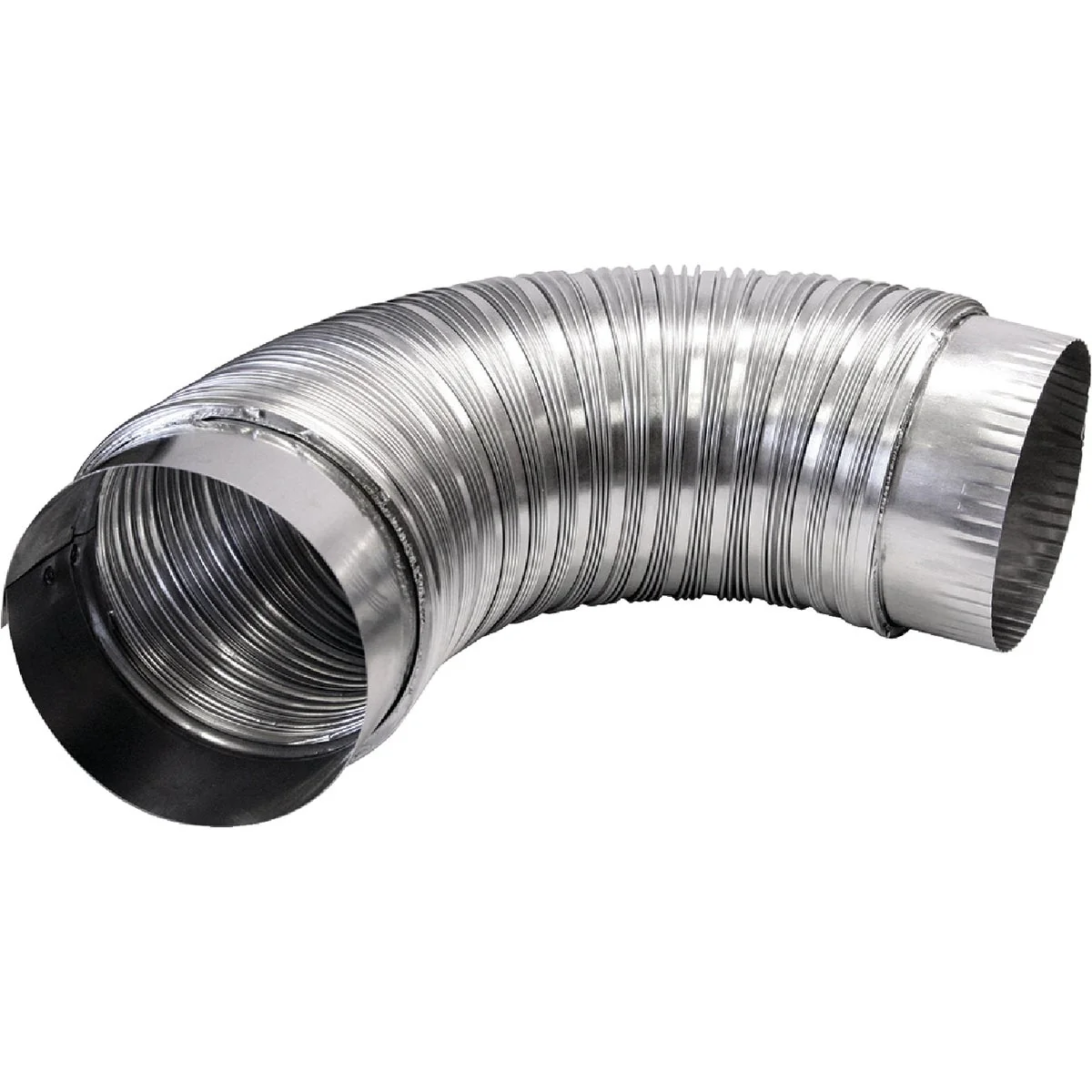 Enhanced Dundas Jafine 4 In. x 2 Ft. Aluminum Semi-Rigid Dryer Duct with Collars Proven