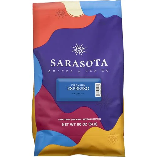 Contemporary Sarasota Coffee Ground Espresso 80 Ounce Practical