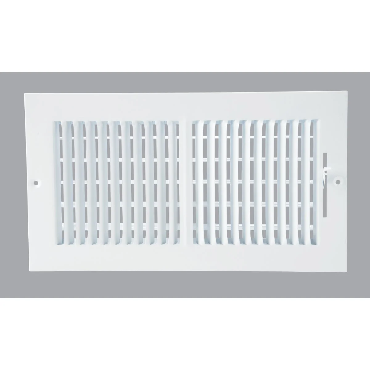 Sustainable Home Impressions White Steel 7.76 In. Wall Register Flexible