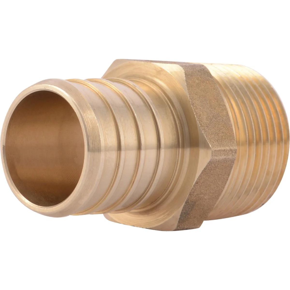 Classic SharkBite 1 In. CF x 3 4 In. MPT Brass PEX Adapter Enhanced