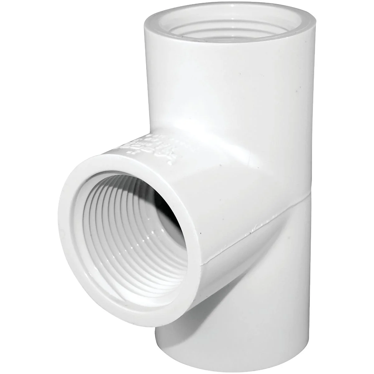 Effective Charlotte Pipe 3 4 In. FIP Schedule 40 PVC Tee Natural