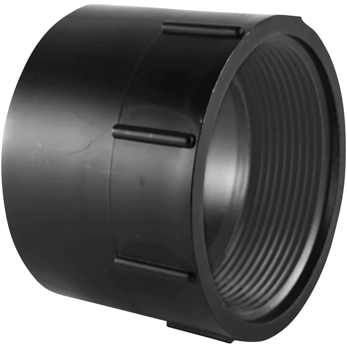 Quality Charlotte Pipe 3 In. Hub x FIP Female ABS Adapter Next-Generation