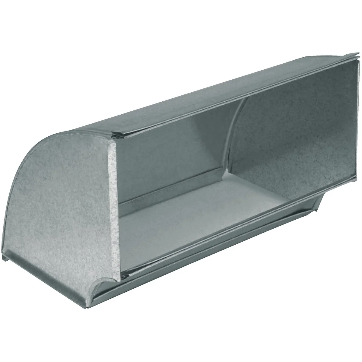 Practical Imperial 30 Ga. 3-1 4 In. x 10 In. Galvanized Flat Elbow Recyclable