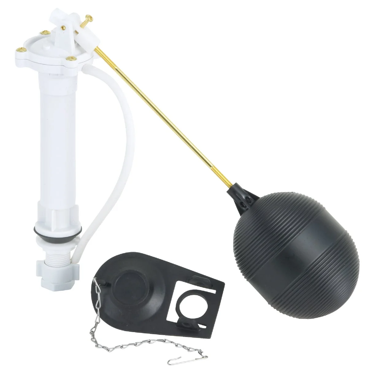 Trusted Do it 12 In. Plastic Anti-Siphon Tank Repair Kit Flush Lever not Included Relaxed
