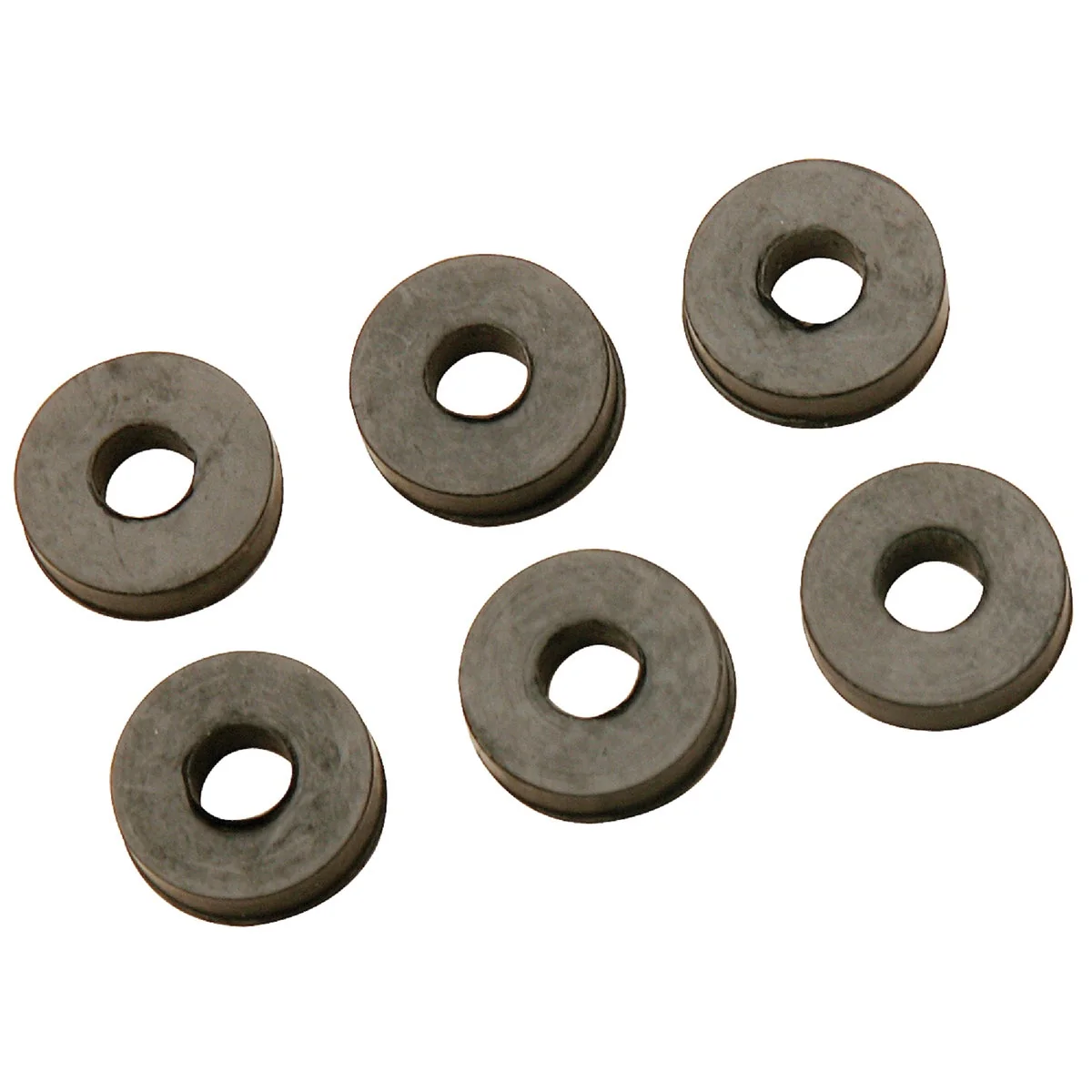 First-Class Do it 17 32 In. Black Flat Faucet Washer 6 Ct. Traditional