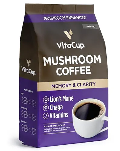 Reliable Mushroom Ground Coffee 20 Ounce World-Class