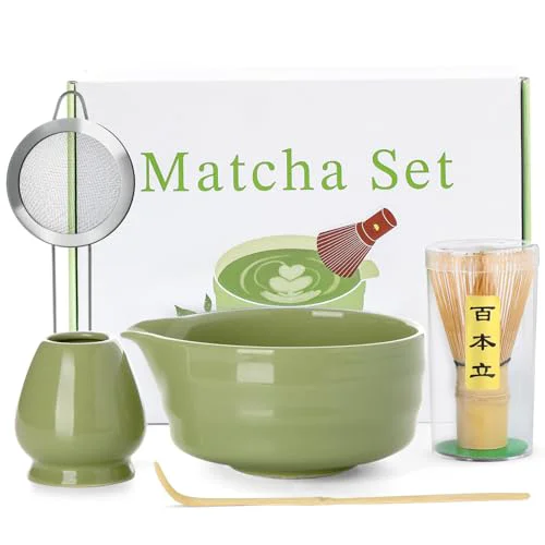 Functional Matcha Whisk Set 17 Ounce Reusable