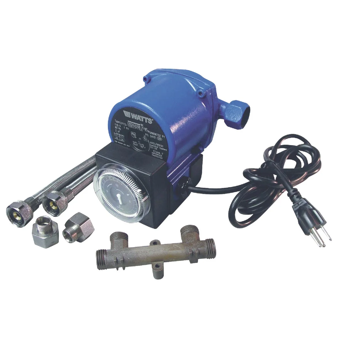 World-Class Watts Blue Hot Water Pump Recirculating System Sophisticated