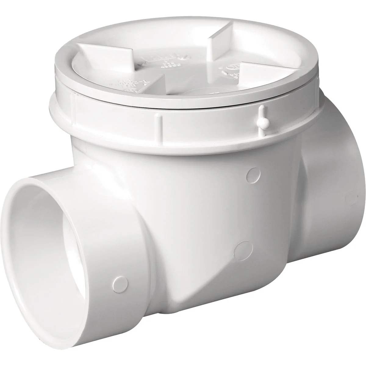 Certified Oatey 3 In. PVC Backwater Valve Fast