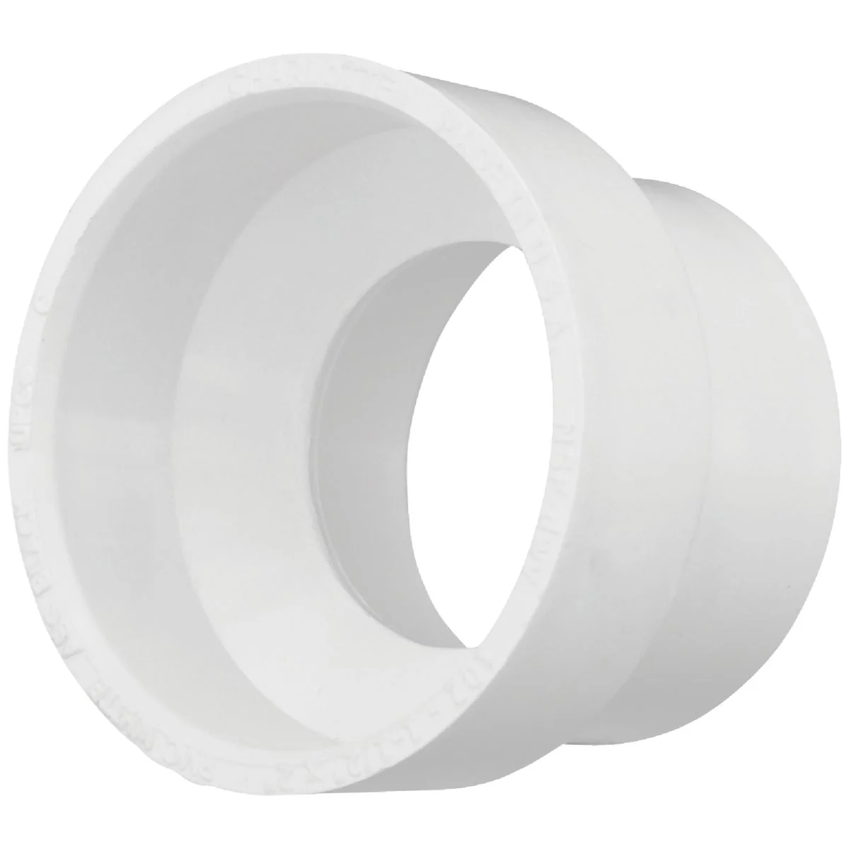 Sustainable Charlotte Pipe 2 In. Hub x 1-1 2 In. Hub Schedule 40 DWV Reducing PVC Coupling Stylish