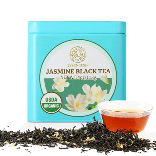 Recyclable Jasmine Black Tea 4 Ounce Long-Lasting