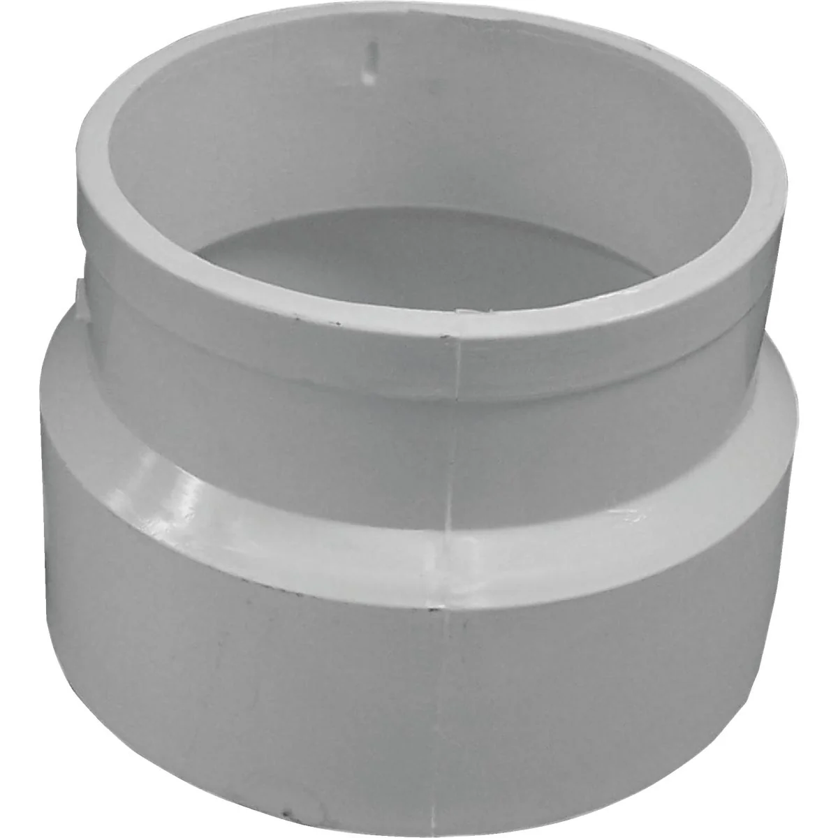 World-Class Charlotte Pipe 4 In. Hub x SPG Schedule 40 DWV No-Hub PVC Adapter Easy-to-Use