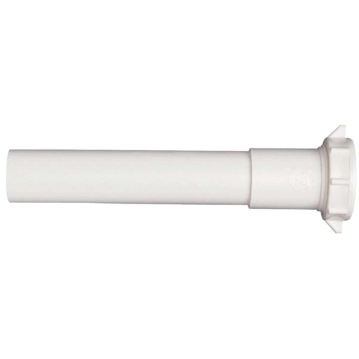 Effective Do it 1-1 4 In. x 6 In. White Plastic Extension Tube Prestigious