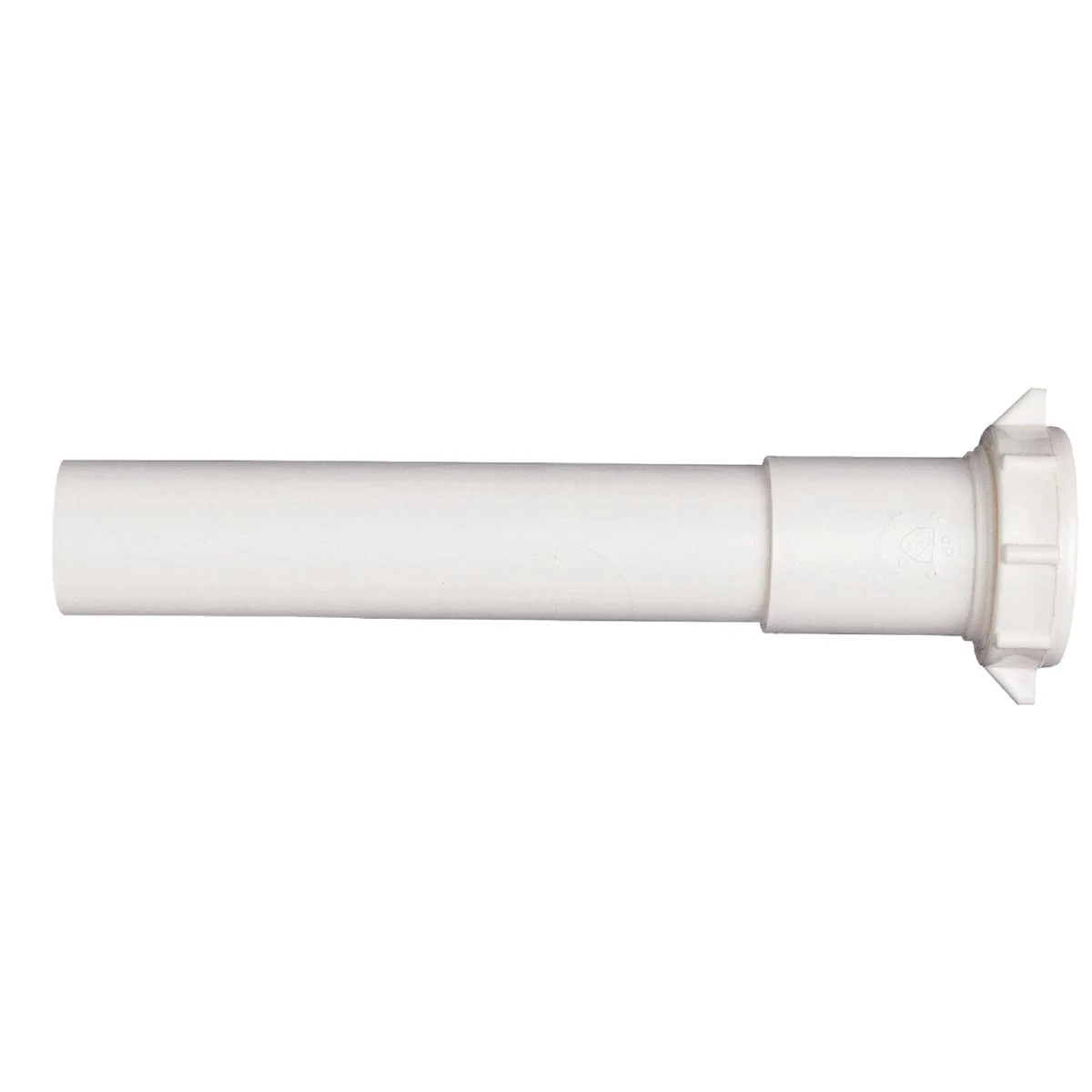 Specialty Do it 1-1 4 In. x 12 In. White Plastic Extension Tube Selected
