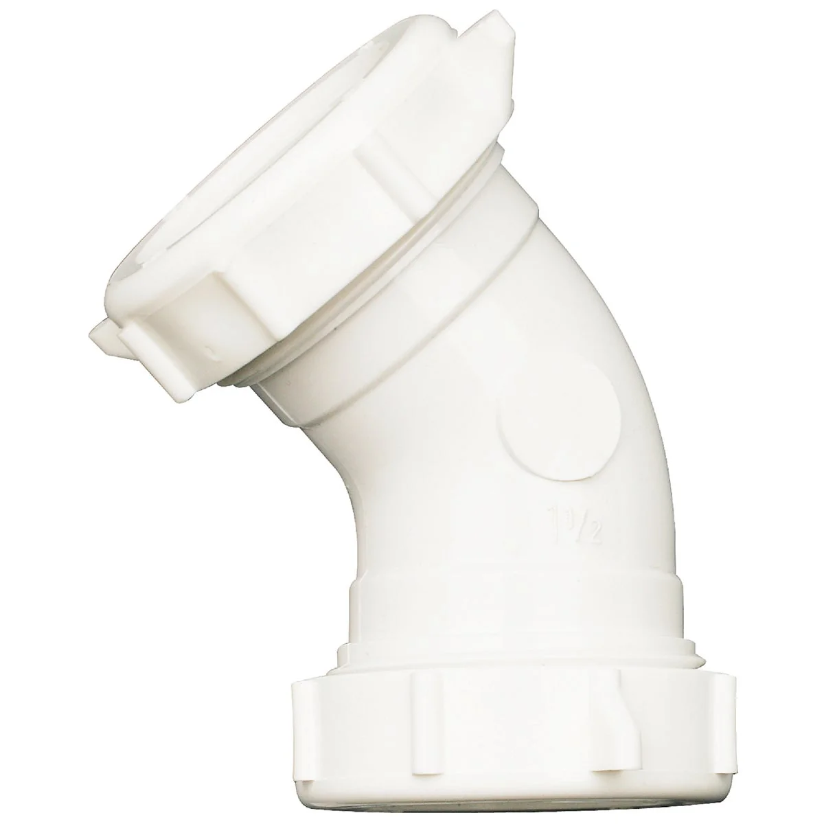 Trendy Do it 1-1 2 In. White Plastic Elbow Environmentally Friendly