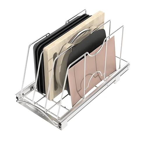 Lightweight Pull Out Cookie Sheet Organizer Long-Lasting