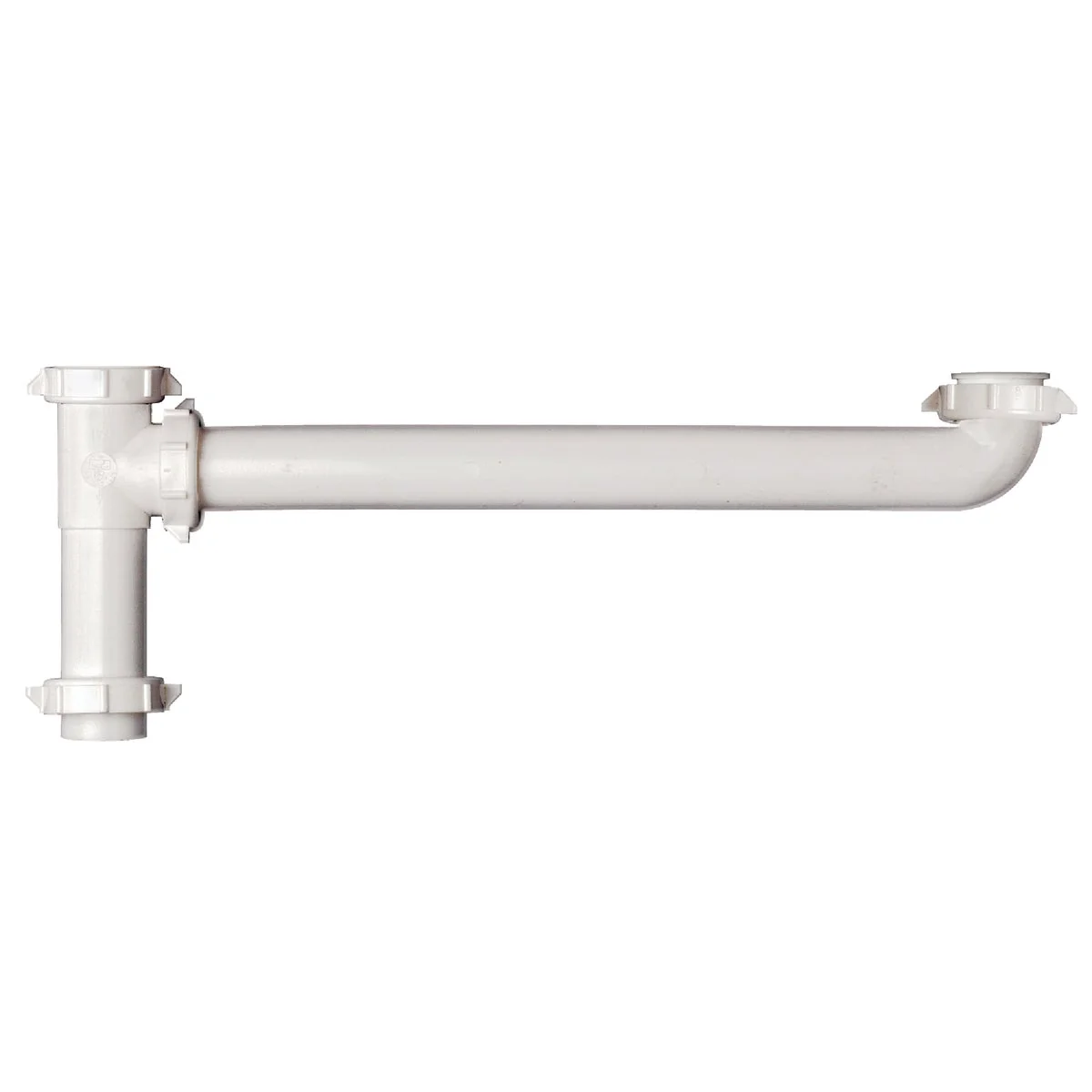 Eco-Friendly Do it 1-1 2 In. x 16 In. White Plastic End Outlet Waste Lightweight