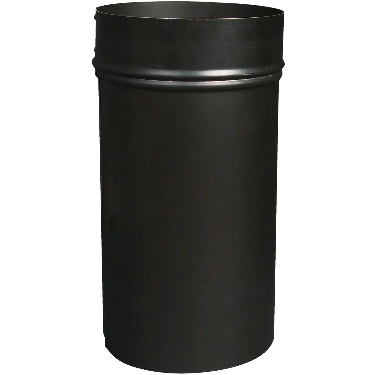 Verified Imperial Single Wall 6 In. x 12 In. 1200 F Black Slip Connector Detailed
