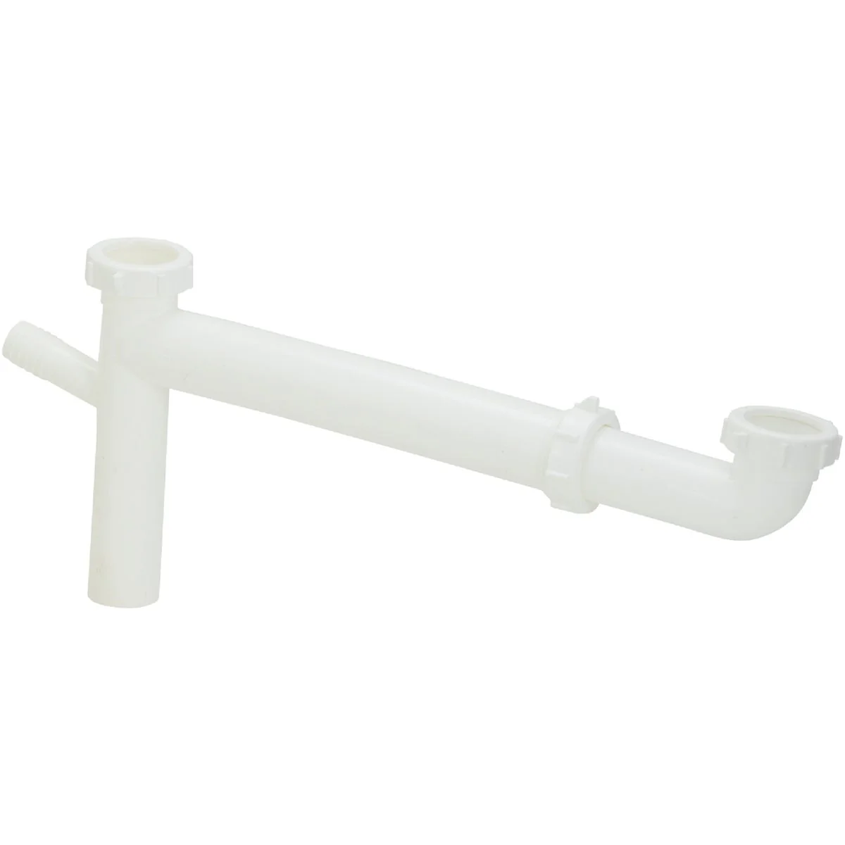 Carefully Designed Do it 1-1 2 In. x 16 In. White Plastic End Outlet Waste Flexible
