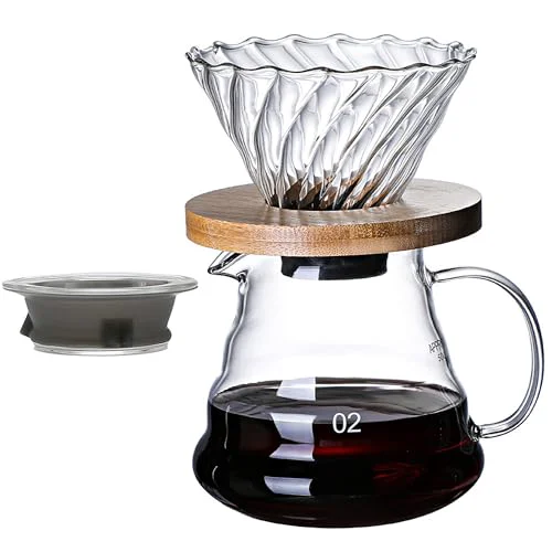 Secure Pour Over Coffee Maker Convenient