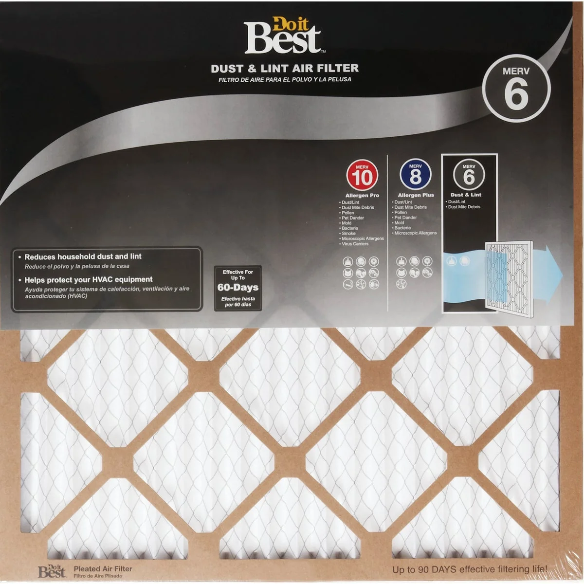Comfortable Do it 14 In. x 30 In. x 1 In. Dust Lint MERV 6 Furnace Filter Unique
