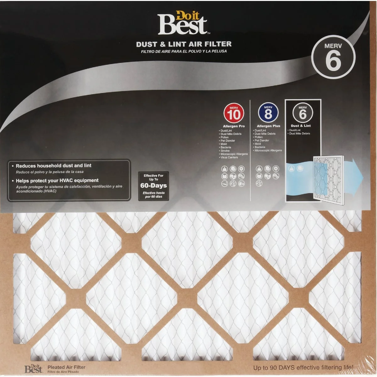 Refined Do it 22 In. x 22 In. x 1 In. Dust Lint MERV 6 Furnace Filter Versatile