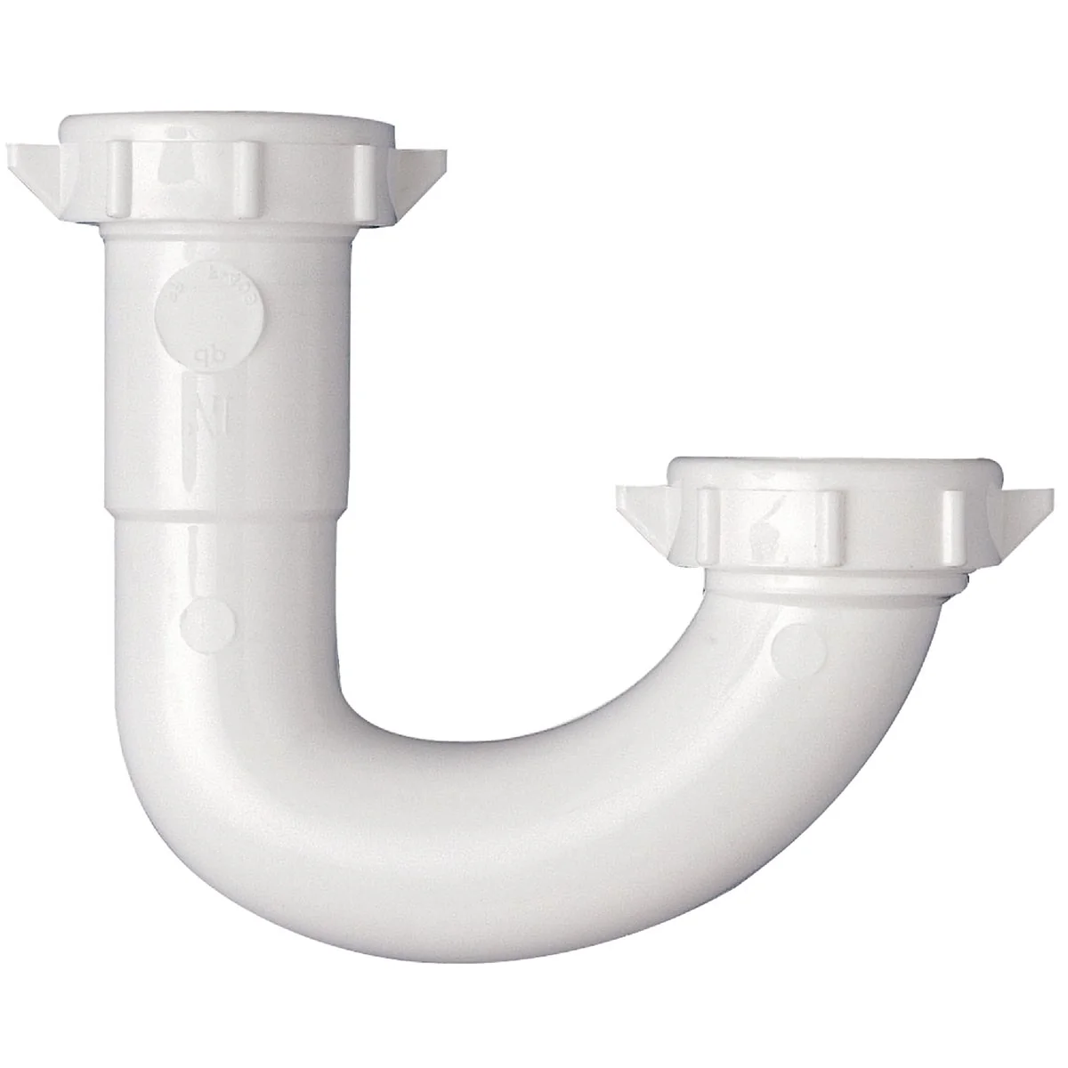 Responsible Do it 1-1 4 White Plastic J-Bend Carded Secure