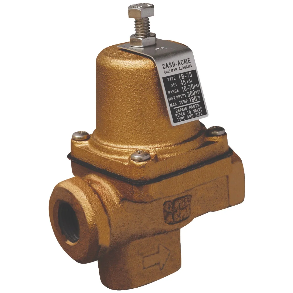 Soft Cash Acme 1 2 In. Iron Pressure Regulator Classic