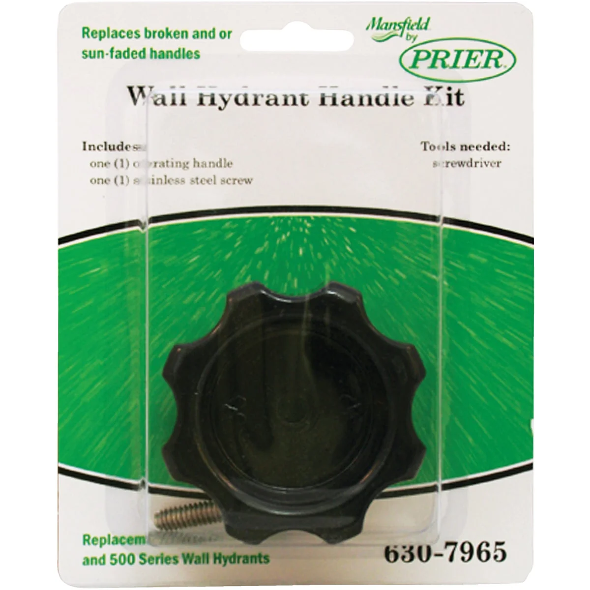 Authentic Prier Faucet Handle For Mansfield Wall Hydrants Refined
