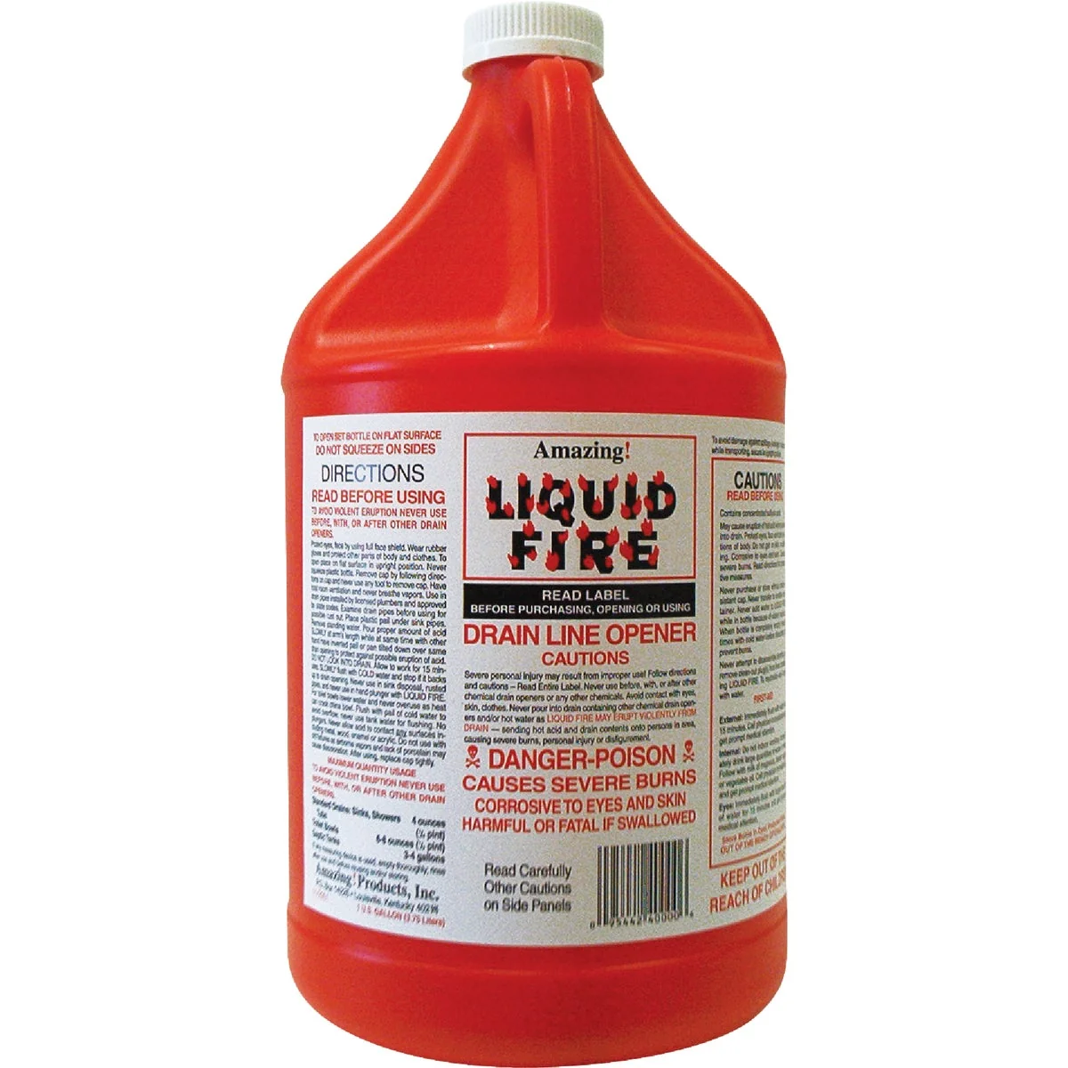 High-End Liquid Fire 1 Gal. Drain Opener High-Quality