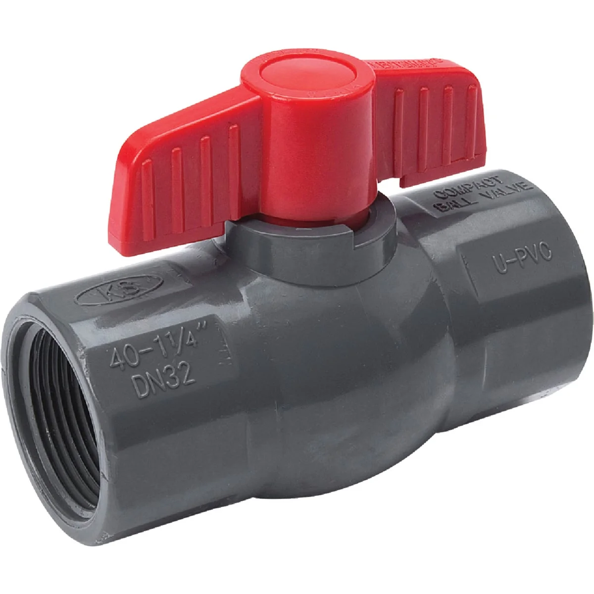 Trendy ProLine 1-1 4 In. FIP X 1-1 4 In. FIP PVC Quarter Turn Ball Valve Smart