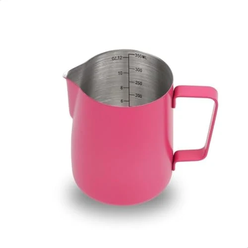Environmentally Friendly 12oz Milk Frothing Pitcher Stainless Steel Espresso Steaming Jug Contemporary