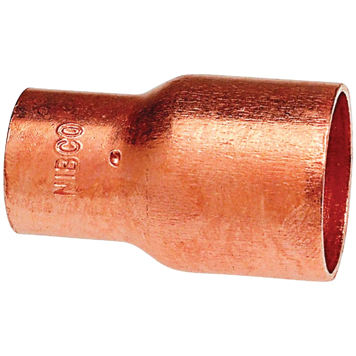 Safe NIBCO 1-1 2 In. x 1 In. Reducing Copper Coupling with Stop Durable