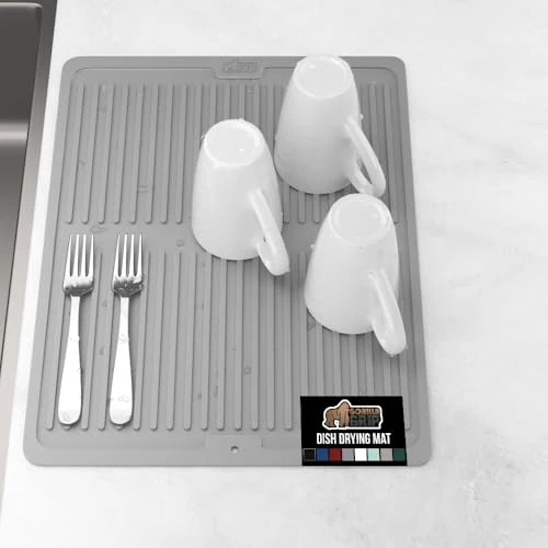 Environmentally Friendly Patented BPA Silicone Dish Drying Mat Advanced