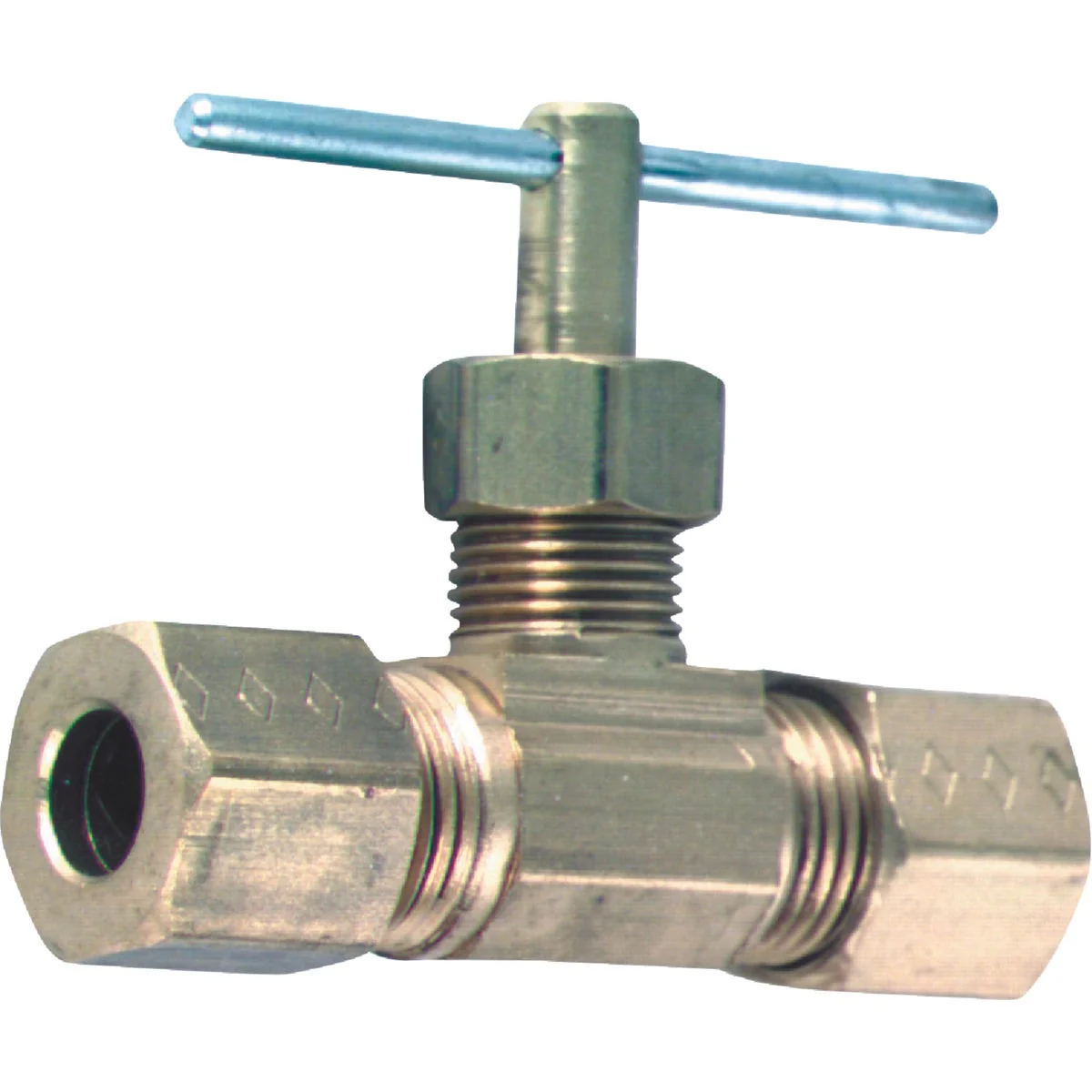 Pure Do it 1 4 In. Tube x 1 4 In. Tube Brass Straight Needle Valve Luxury
