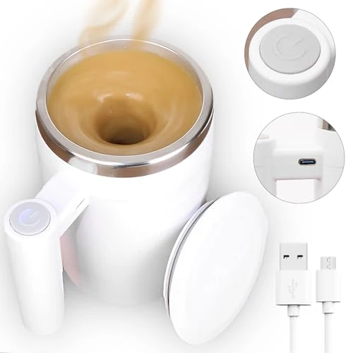 Modern Self Stirring Coffee Mug Premium