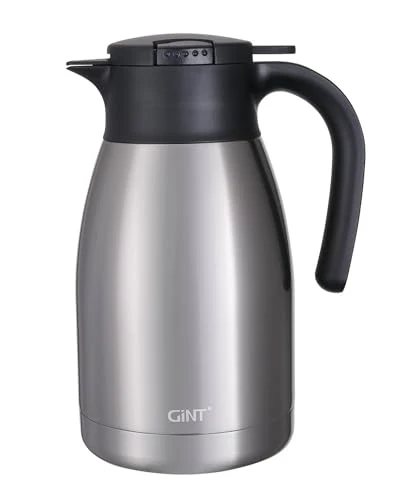 Sophisticated 51Oz Stainless Steel Thermal Coffee Carafe with Lid Authentic