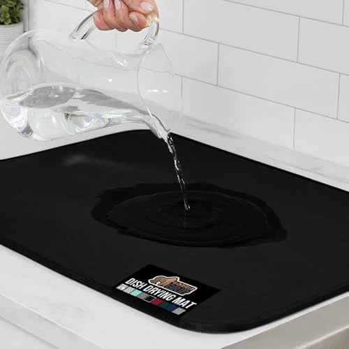 Top-Quality Ultra Water Absorbent Microfiber Dish Drying Mat Unique