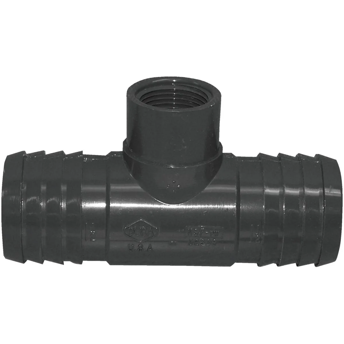 Prestigious Boshart 1-1 2 In. x 1-1 2 In. x 3 4 In. FIP Combination Polypropylene Insert Tee High-Performance