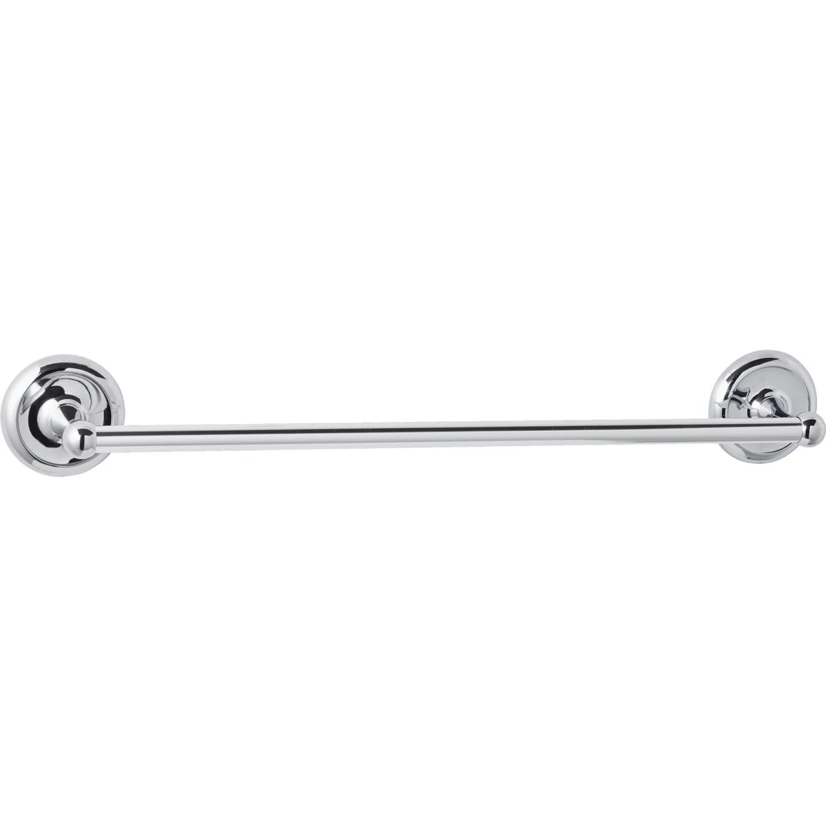 Fast Home Impressions Aria Series 18 In. Polished Chrome Towel Bar Convenient