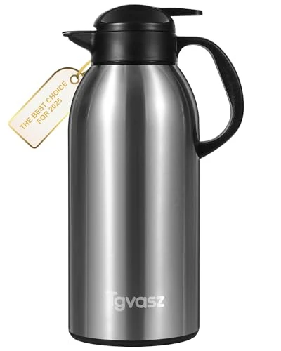 Minimalist Large and Heavy Thermal Coffee Carafe 102 oz Authentic