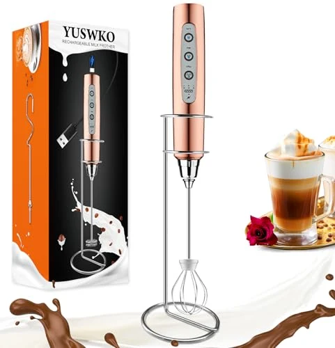 Trendy Handheld Milk Frother Wand for Coffee Specialty