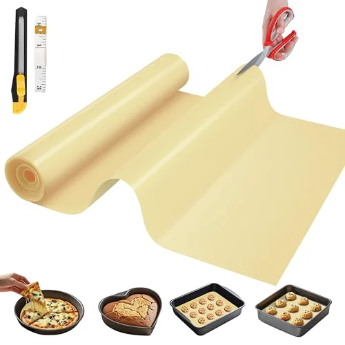 Solid Silicone Baking Mat Roll Fine