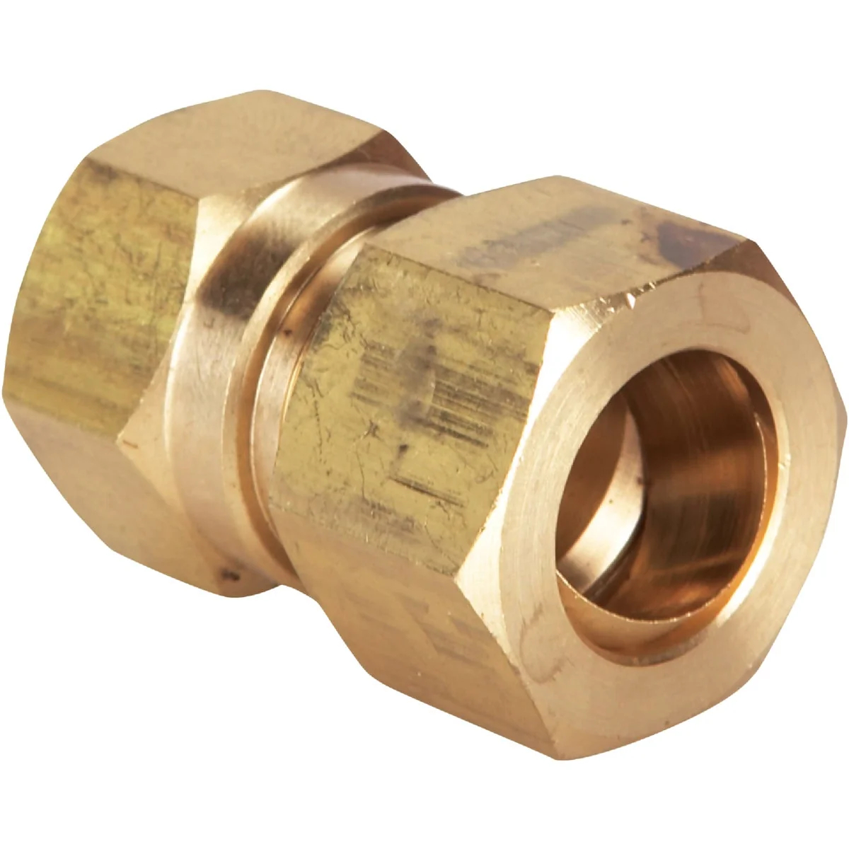 Fashionable Do it 1 2 In. x 3 8 In. Brass Union Compression Adapter Next-Generation