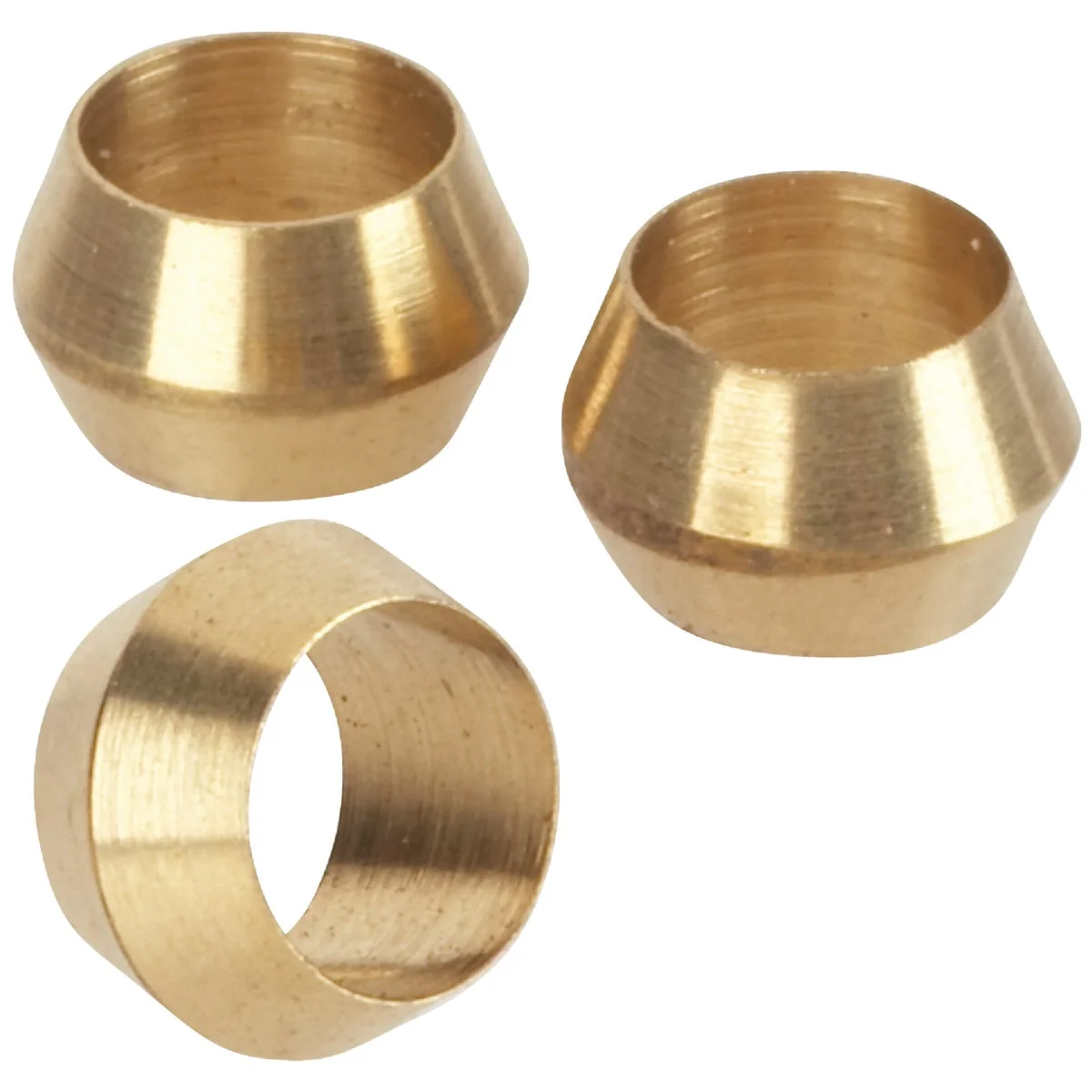 User-Friendly Do it 3 8 In. Brass Compression Sleeve 3-Pack Lightweight